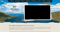 Desktop Screenshot of girdnerfuneralchapel.com